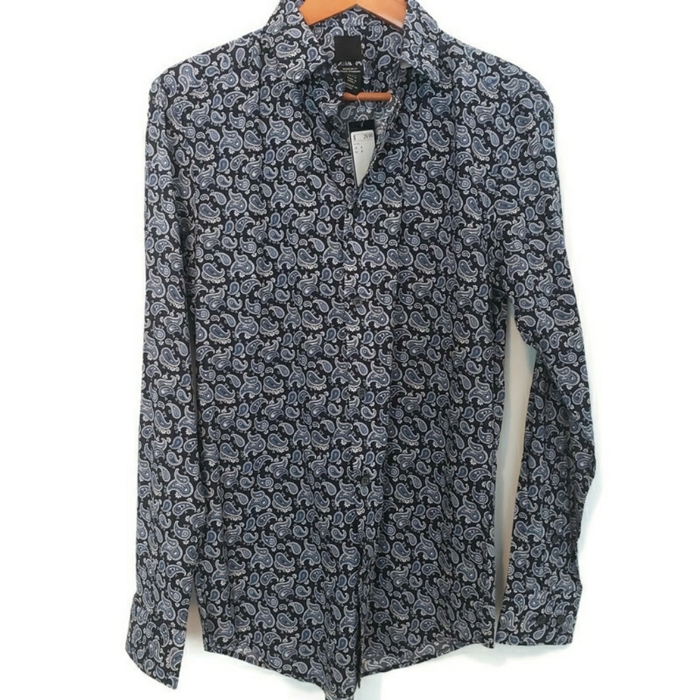 Casual button-down, NWT, H&M, sz...SM Reg Fit